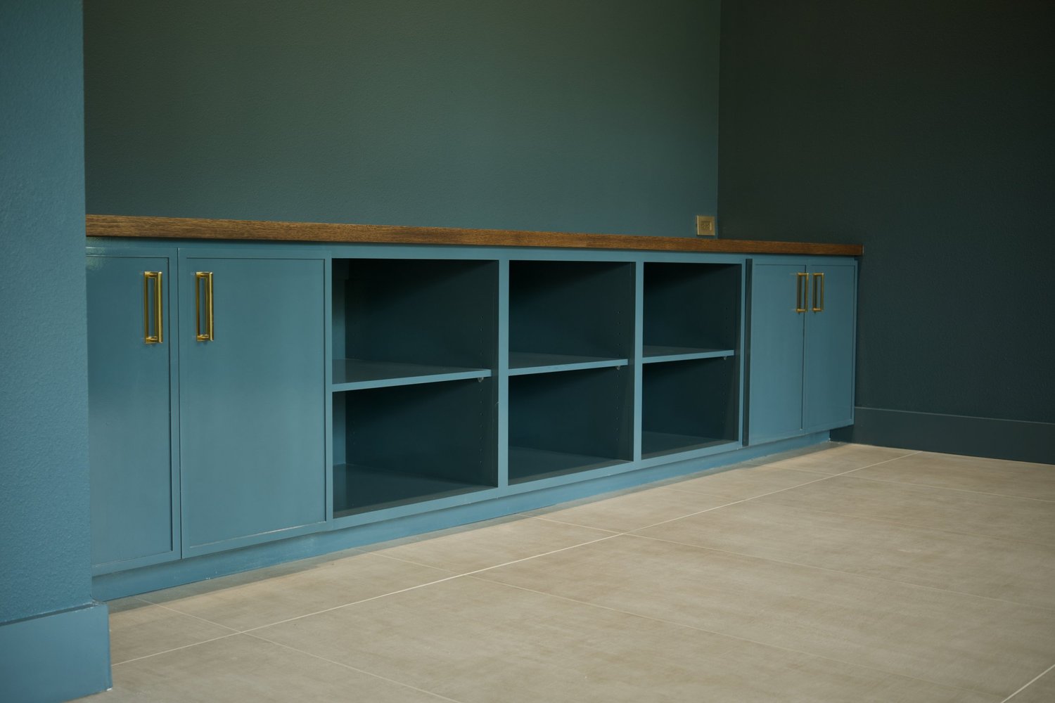 The study in the San Marcos whole-home renovation