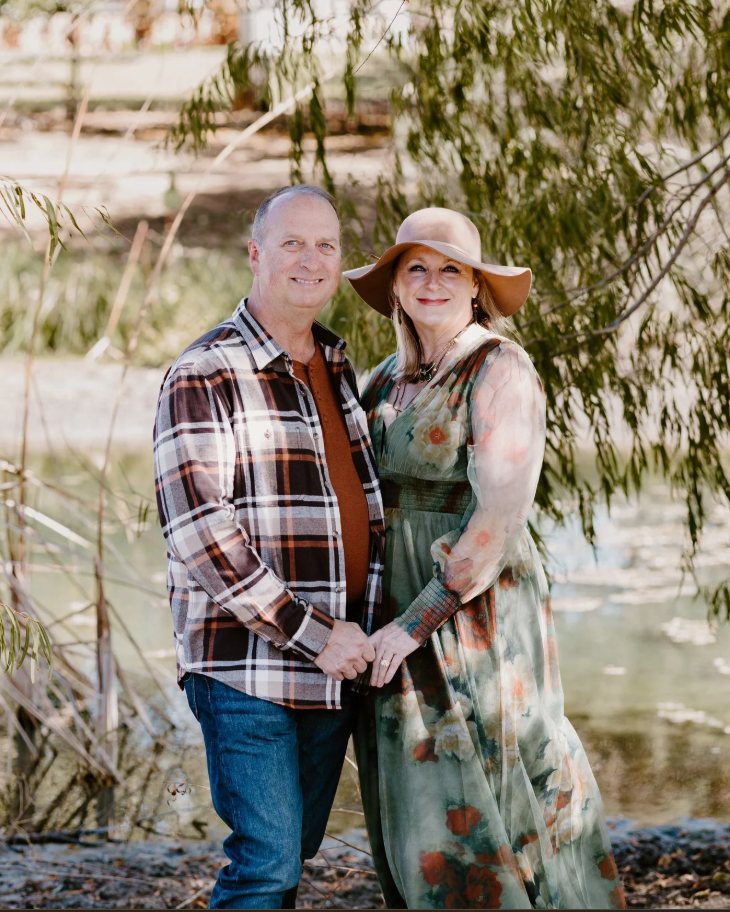 Vanessa Harris and her husband Dan of Riverbend Hill Country Homes